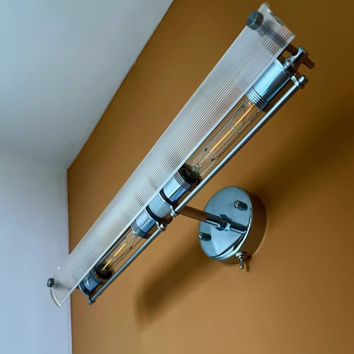 ZORING PARK Original Design Dual-Head Wall Lamp with Adjustable Glass Lampshades for Ambient Lighting - Image 5
