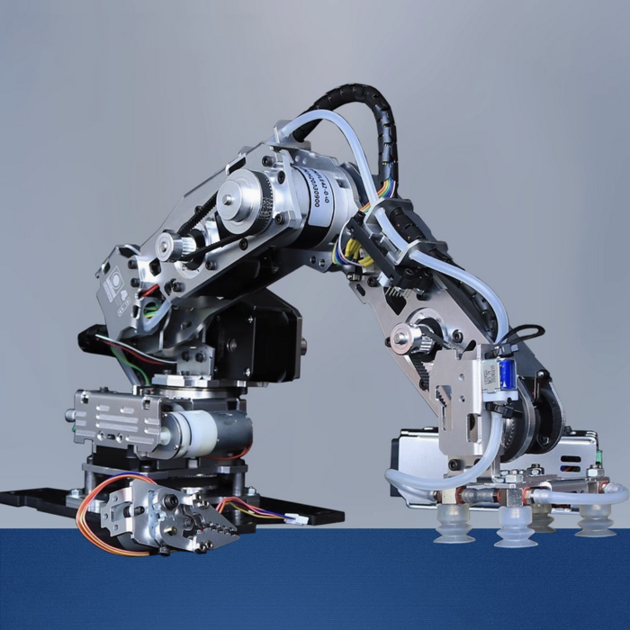 Four-Axis Stepper Motor Robotic Arm Industrial Robot Model