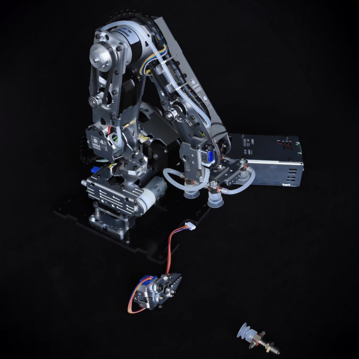 Four-Axis Stepper Motor Robotic Arm Industrial Robot Model - Image 5